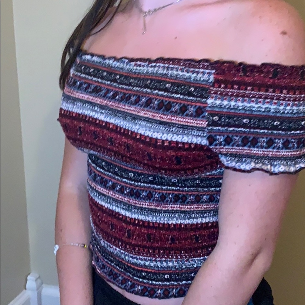 rue 21 off the shoulder top